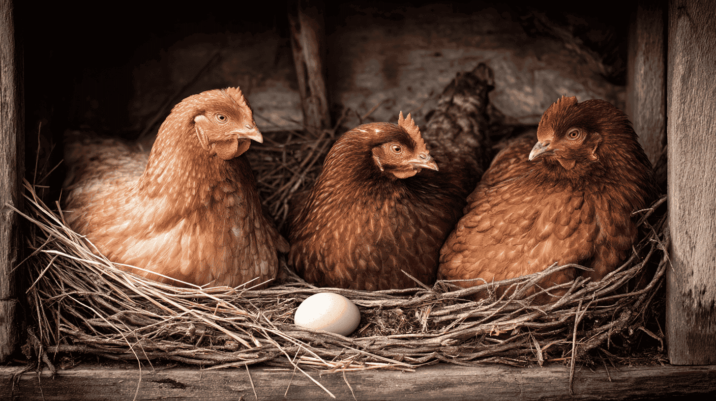 Free-range chickens at Chicken Road